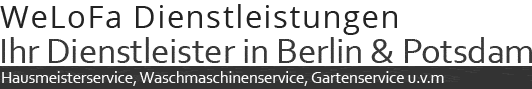 WeLoFa Dienstleistungen